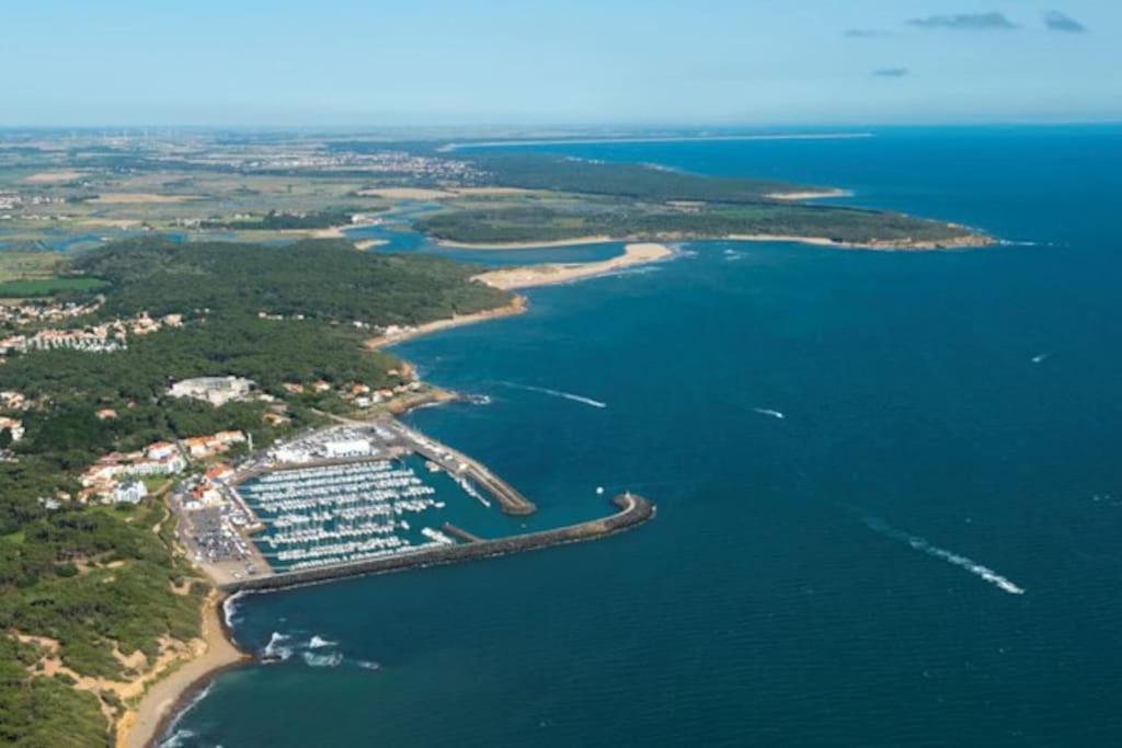 "Le Filet Du Lac" Appartement Atypique, 5 Personnes, Duplex, Vue Lac, Acces Parc Aquatique Gratuit Talmont-Saint-Hilaire Exteriör bild
